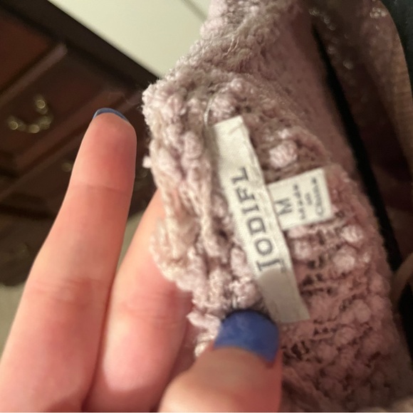 Jodifl lilac hooded popcorn sweater - Picture 2 of 3